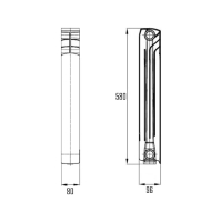 Радиатор Atlant 500/96 биметалл SD00025018