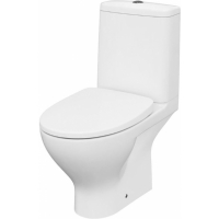 Унитаз компакт Cersanit Moduo Clean On 011 K116-025 с бачком и сиденьем Slim Wrap Soft Close дюропласт
