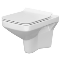 Чаша унитаза Como Clean On с сиденьем Slim Cersanit ( K701-102)