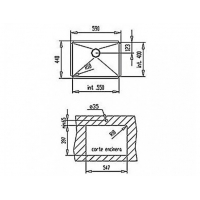 Кухонная мойка Teka LINEA R10 550.400 (40125510)