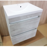 Fancy Marble Тумба Borneo 800 SOMOA с умивальником Lucia 800