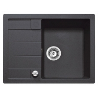 Кухонная мойка Teka ASTRAL 45 B-TG (88947) черный металлик