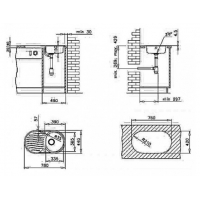 Кухонная мойка Teka DR 78 1B 1D (10130003)