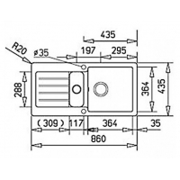 Кухонная мойка Teka KEA 45 B-TG (40143365) карбон