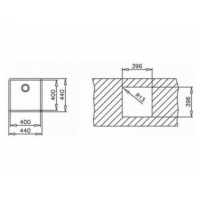 Кухонная мойка Teka TOP BE LINEA 40.40 R15 (10138003)