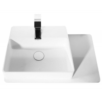 VOLLE умывальник камень 58 см SOLID SURFACE 13-40-415